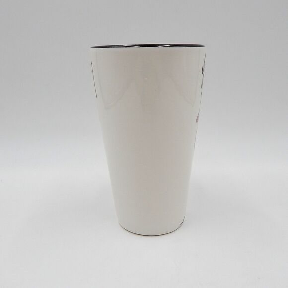 Silvestri Dolly Mama's By Joey Naughty Or Nice Latte Coffee Mug Cup Polka Dots - Picture 4 of 6